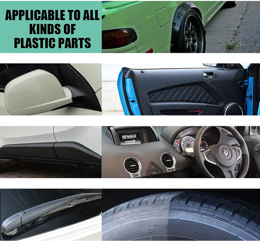 Nano Plastic Revitalizing Coating Agent for Car 100ml (Pack of 2)