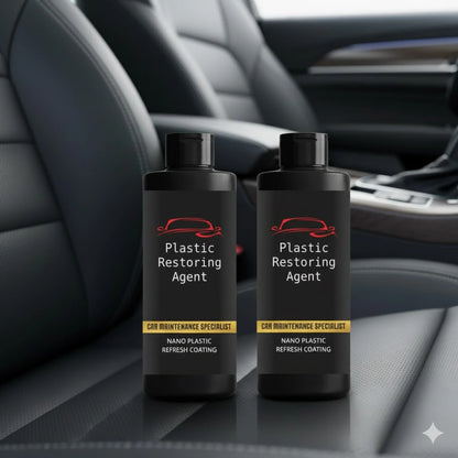 Nano Plastic Revitalizing Coating Agent for Car 100ml (Pack of 2)