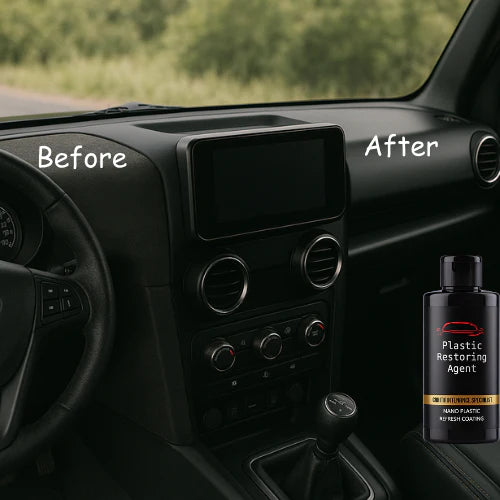 Nano Plastic Revitalizing Coating Agent for Car 100ml (Pack of 2)