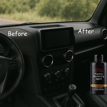 Nano Plastic Revitalizing Coating Agent for Car 100ml (Pack of 2)