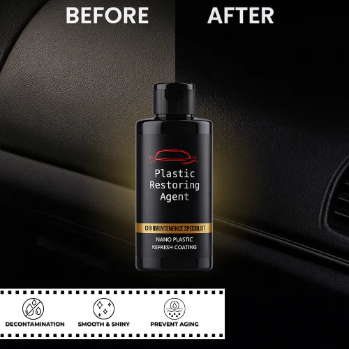 Nano Plastic Revitalizing Coating Agent for Car 100ml (Pack of 2)