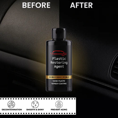 Nano Plastic Revitalizing Coating Agent for Car 100ml (Pack of 2)